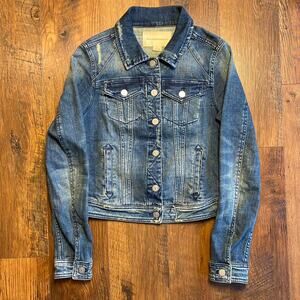 Pilcro & The Letterpress Blue Denim Jacket